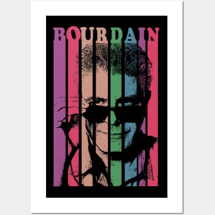 bourdain sunglasses//Retro Art Posters and Art